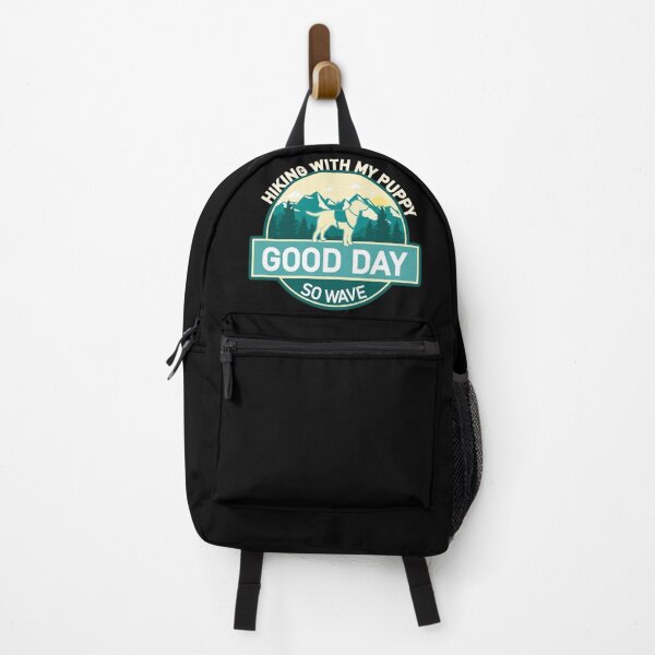 Item preview, Hiking With my Puppy Good Day So Wave designed and sold by Topiest.