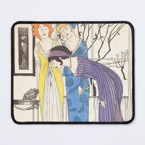 Item preview, Edwardian Women - Illustration of a Paul Poiret dress - Vintage Art designed and sold by RickE.