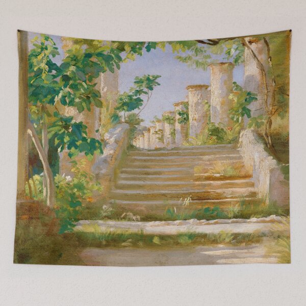 Item preview, Loggia in Ravello by Peder Severin Krøyer (1890) designed and sold by allhistory.