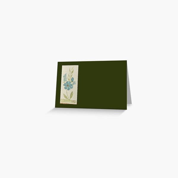 Original Watercolor Greeting Card by Dee Greeting Card
