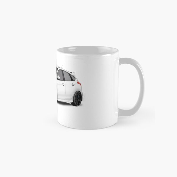 Ford Focus RS MK3 - Frozen White Concept Art Classic Mug