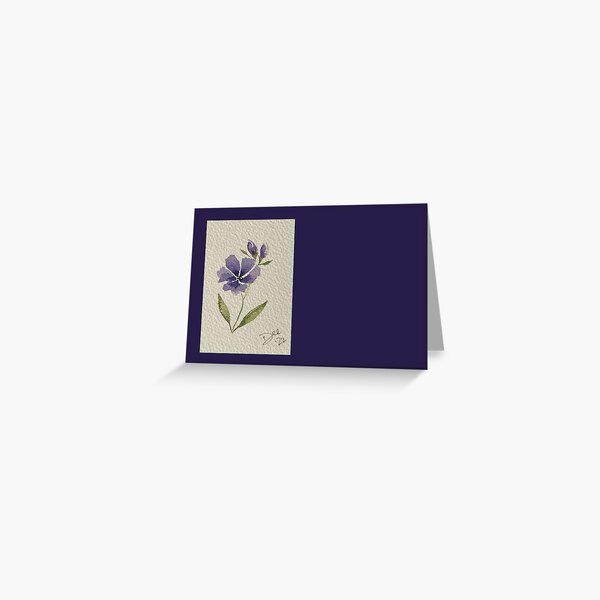 Original Watercolor Greeting Card Designed by Dee Greeting Card