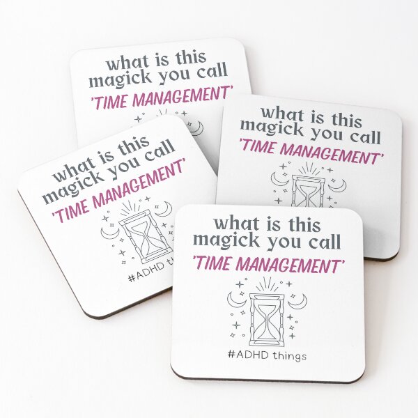 Item preview, ADHD - What is this Magick you call Time Management designed and sold by TheBerriesADHD.