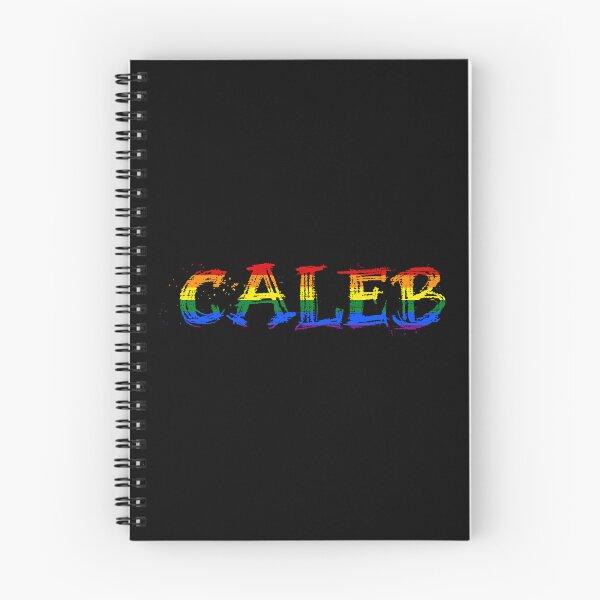 Item preview, Men rainbow name gay Caleb designed and sold by LoveIsColorful.