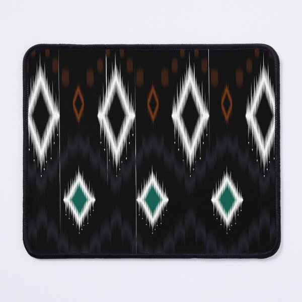 Item preview, Abstract black and red geometric native pattern designed and sold by Zeedoherty.