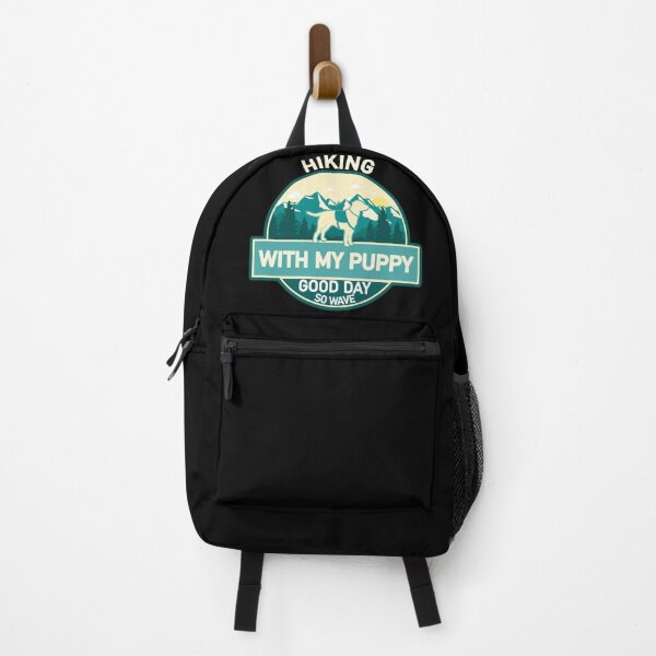 Item preview, Hiking With my Puppy Good Day So Wave- Hiking Lovers and Puppy Lovers designed and sold by Topiest.
