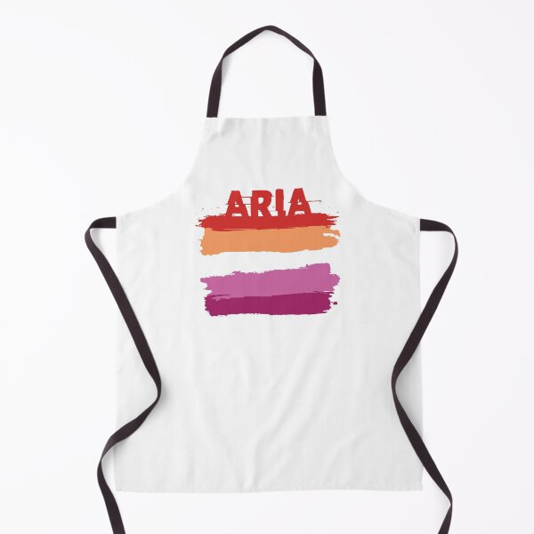 Item preview, Aria lesbian name Rainbow LGBT pride designed and sold by LoveIsColorful.