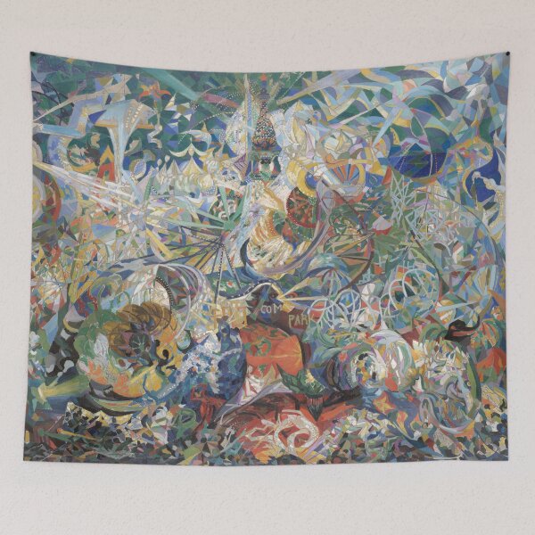Item preview, Battle of the Lights, Coney Island by Joseph Stella - Vintage Art designed and sold by RickE.
