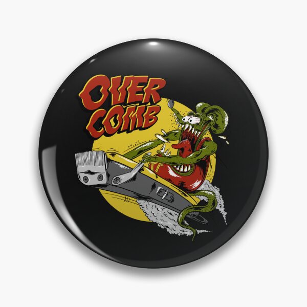 Item preview, Over Comb Barber T-Shirt for barber lovers designed and sold by bater-design.