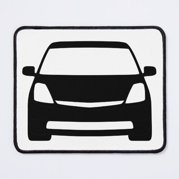 Item preview, Toyota Prius 2003-2009 front Black Silhouette designed and sold by EdimDesign.