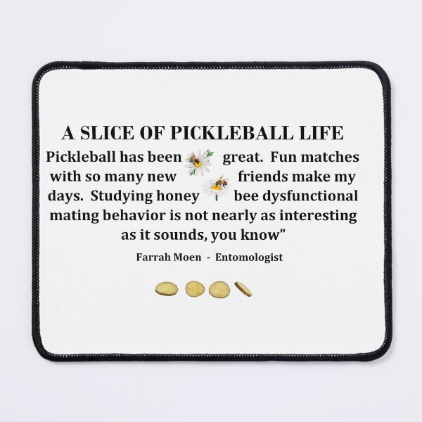 Item preview, The Current Buzz?  Pickleball! designed and sold by ArtNuVoe.
