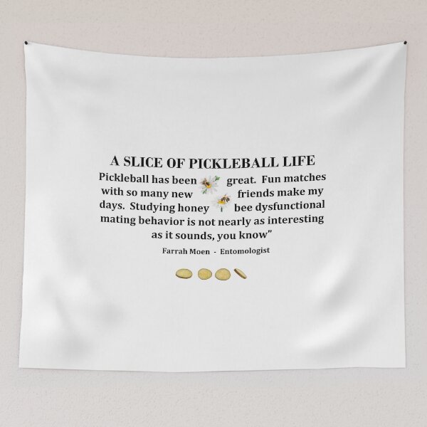 Item preview, The Current Buzz?  Pickleball! designed and sold by ArtNuVoe.