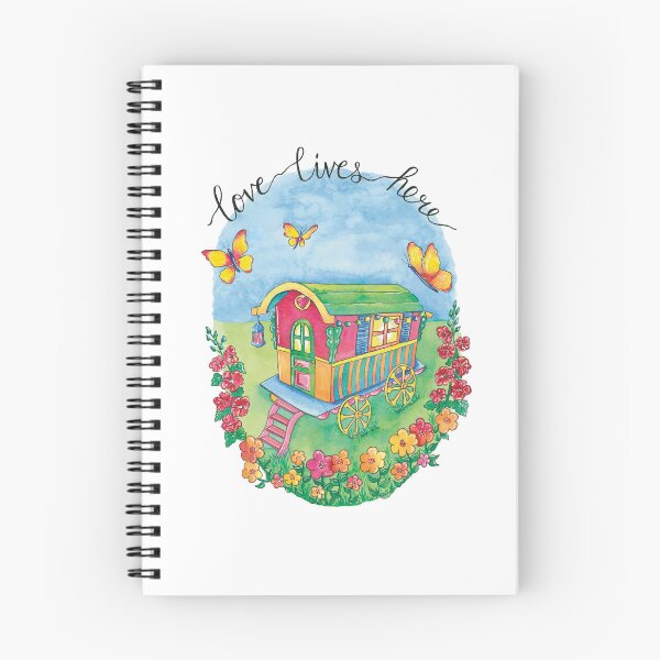 Item preview, Love Lives Here- Boho Caravan designed and sold by Susan Korsnick.