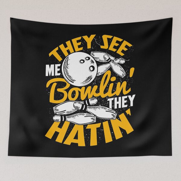 Item preview, Bowling Lover - They See Me Bowlin' They Hatin' designed and sold by fultond.