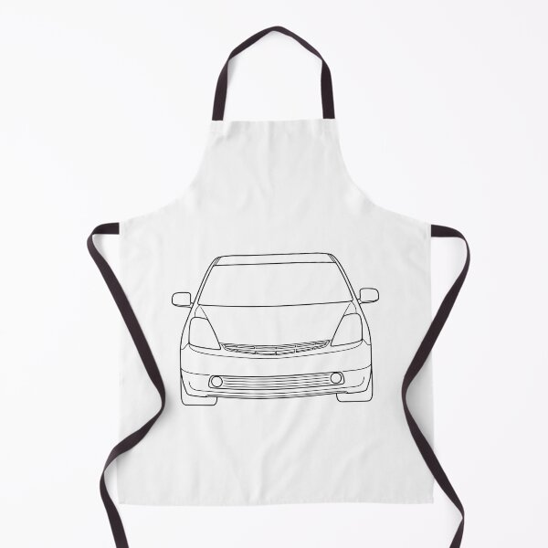 Item preview, Toyota Prius 2003-2009 front Black Lines designed and sold by EdimDesign.