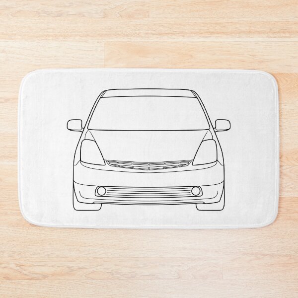 Item preview, Toyota Prius 2003-2009 front Black Lines designed and sold by EdimDesign.