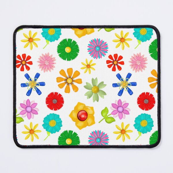 Item preview, Enamel Flower Pins designed and sold by jenbucheli.