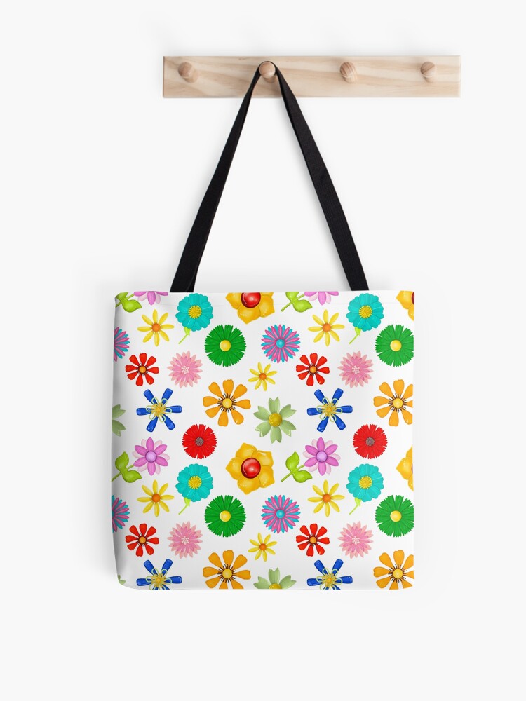 Enamel Flower Pins Tote Bag for Sale by jenbucheli