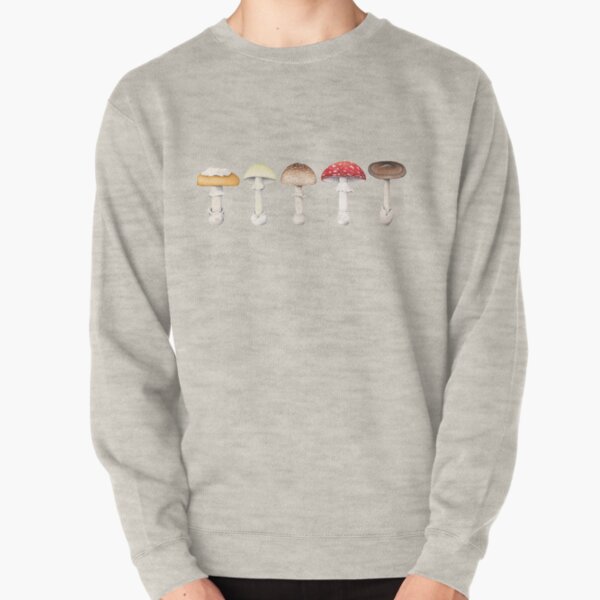Amanita Mushrooms Pullover Sweatshirt