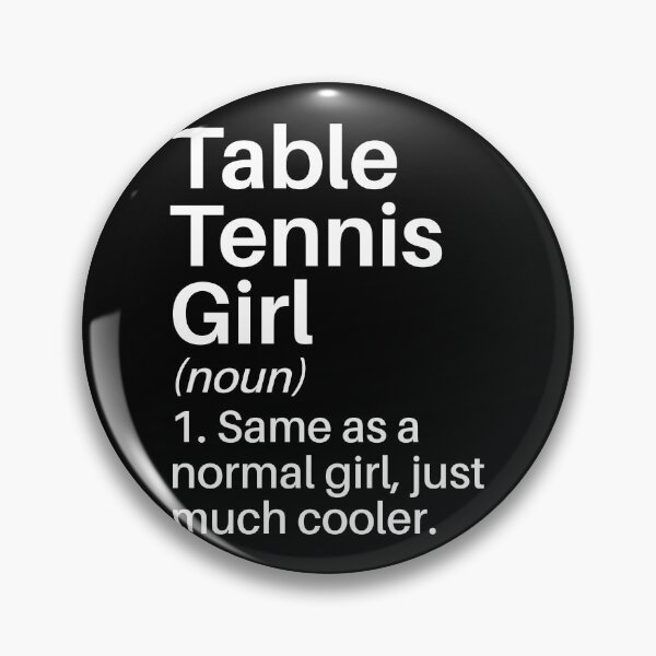 Item preview, Table Tennis Girl Funny Definition: Table Tennis Gift - for Table Tennis Player or Lover designed and sold by Adexyl.