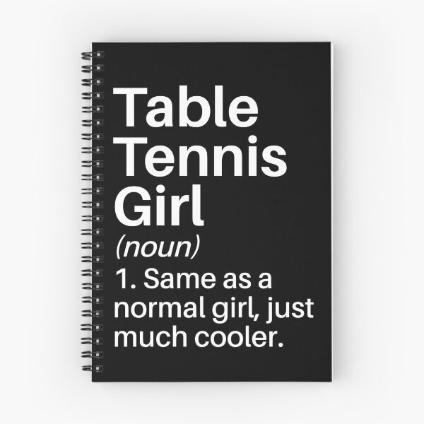 Item preview, Table Tennis Girl Funny Definition: Table Tennis Gift - for Table Tennis Player or Lover designed and sold by Adexyl.