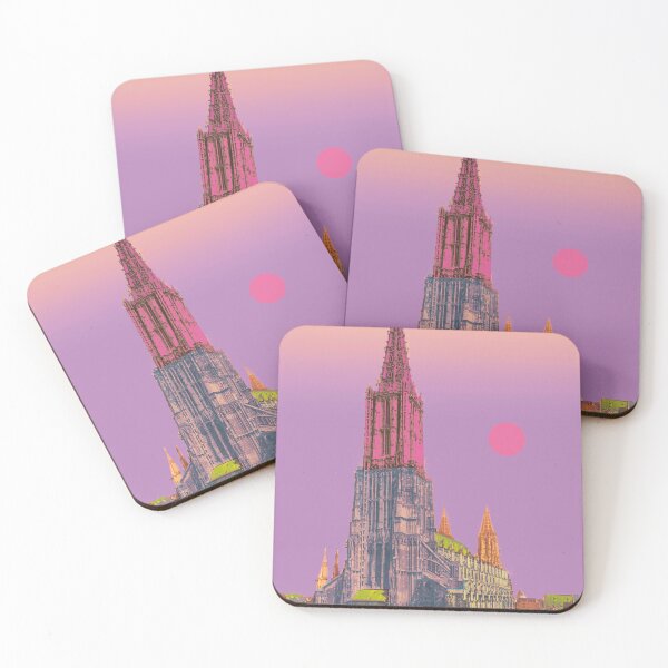 Item preview, nostalgic view of Ulm Minster, city view of Baden-Württemberg designed and sold by Mauswohn.