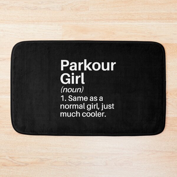 Item preview, Parkour Girl Funny Definition: Parkour Gift - for Parkour or Lover designed and sold by Adexyl.