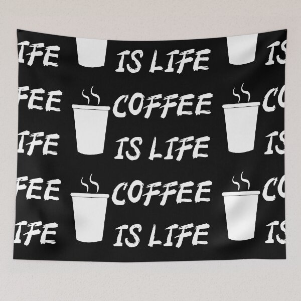 Item preview, Coffee is Life | Caffeine lovers designed and sold by WhatThePop.