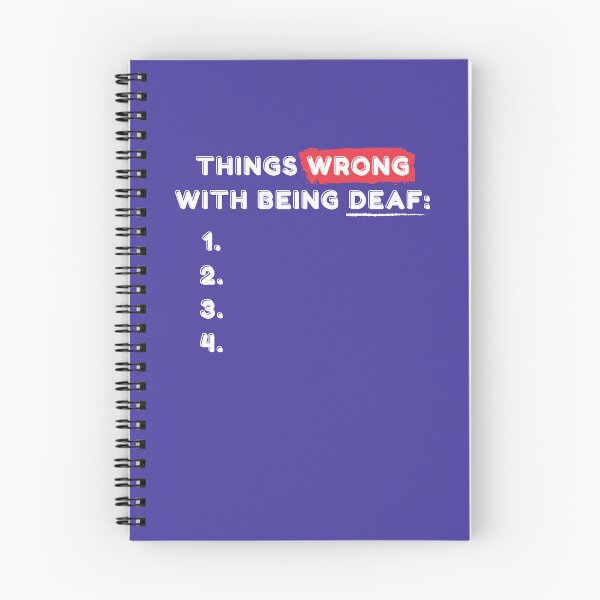 Item preview, Nothing Wrong With Being Deaf (2) designed and sold by Vatazumet.