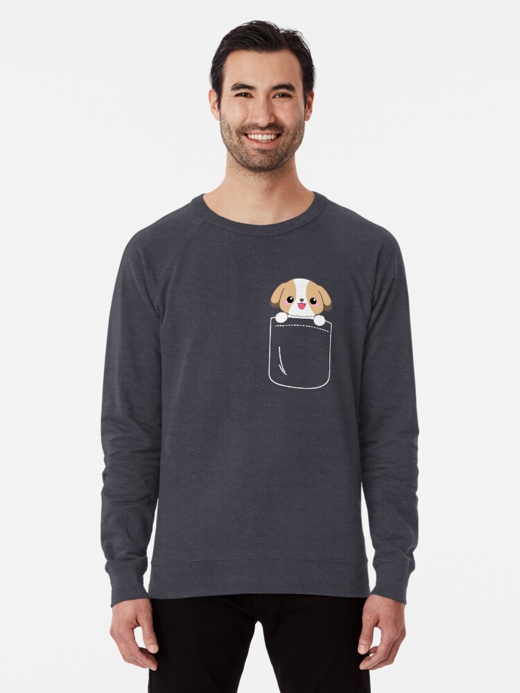 sweatshirt with pocket for dog
