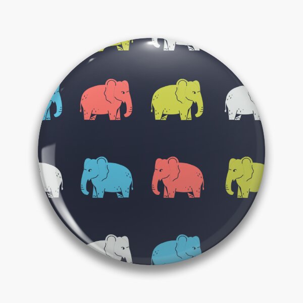 Item preview, Simple Multicoloured Elephant Design, Animals designed and sold by jodie9779.