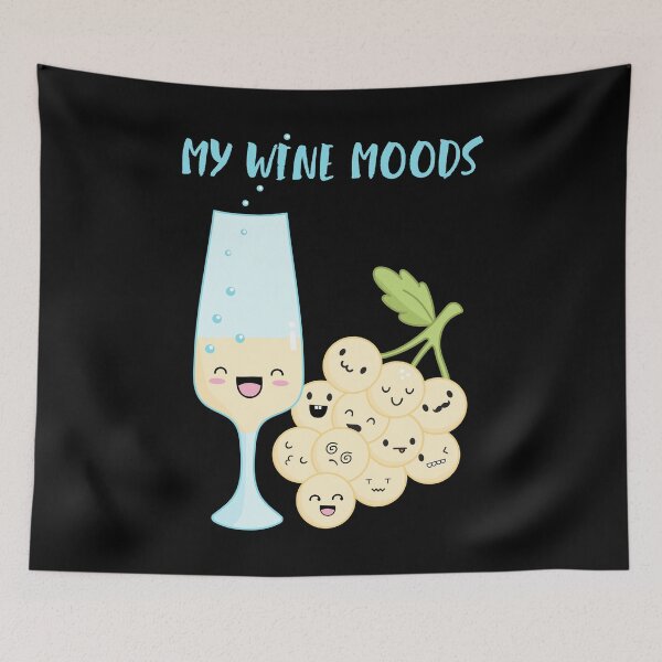 Item preview, My wine moods design designed and sold by high5doodle.