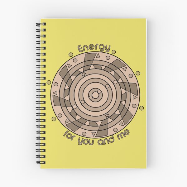 Item preview, Brown-grey energy circle designed and sold by jumapa.