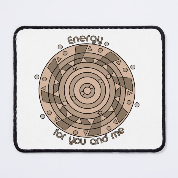 Item preview, Brown-grey energy circle designed and sold by jumapa.