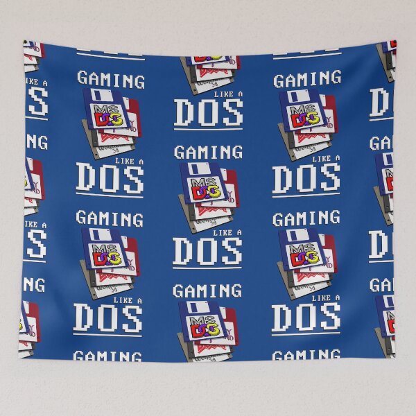 Item preview, GAMING LIKE A DOS - ms DOS Floppy Disks - classic PC Games & Computer Software designed and sold by RetroTeeStudio.