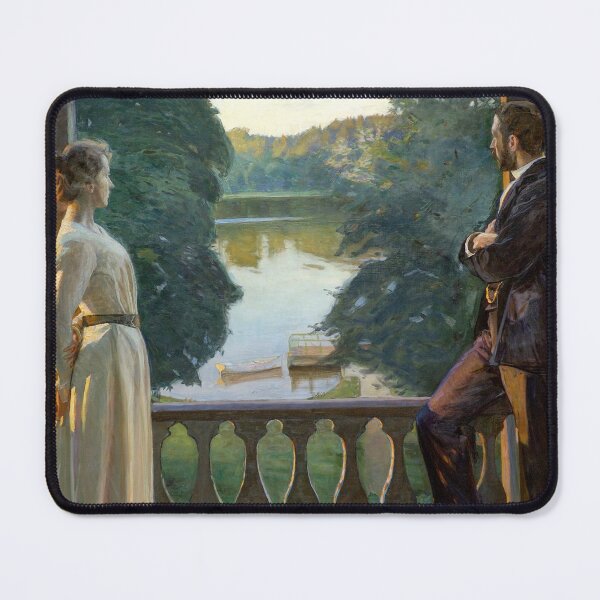 Item preview, Nordic Summer Evening by Richard Bergh - Vintage Art designed and sold by RickE.