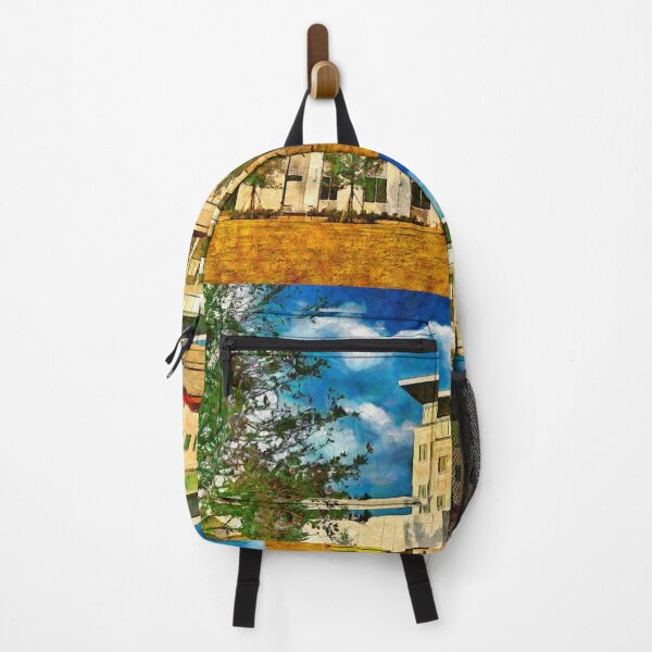 Item preview, Coral Springs city hall building - digital painting designed and sold by NickoPrints.