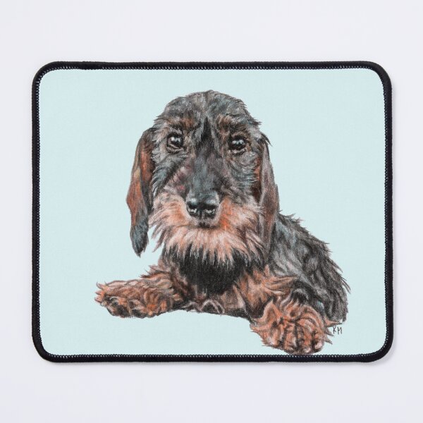 Item preview, Wirehaired Dachshund Friend designed and sold by Katerina Makarova.