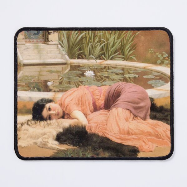 Item preview, Byron's Muse by John William Godward - Vintage Art designed and sold by RickE.
