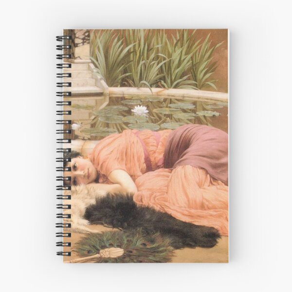 Item preview, Byron's Muse by John William Godward - Vintage Art designed and sold by RickE.