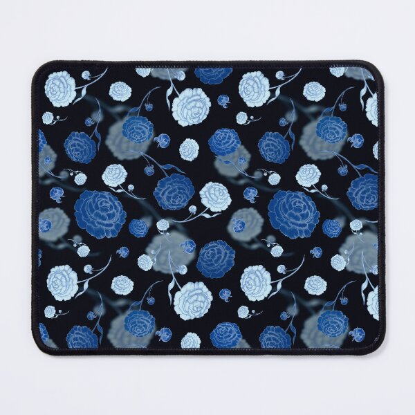 Item preview, Blue flowers designed and sold by AnaGuziiArt.