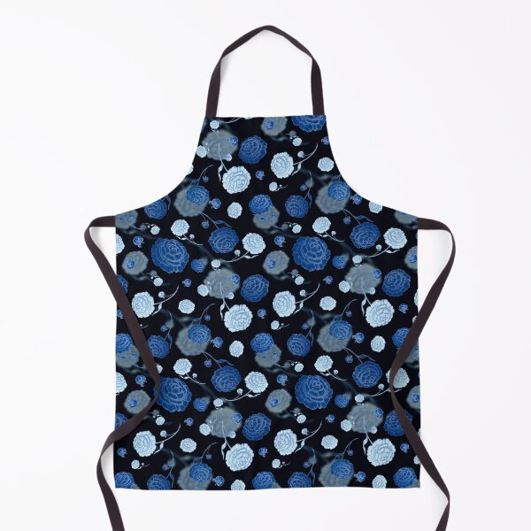 Item preview, Blue flowers designed and sold by AnaGuziiArt.