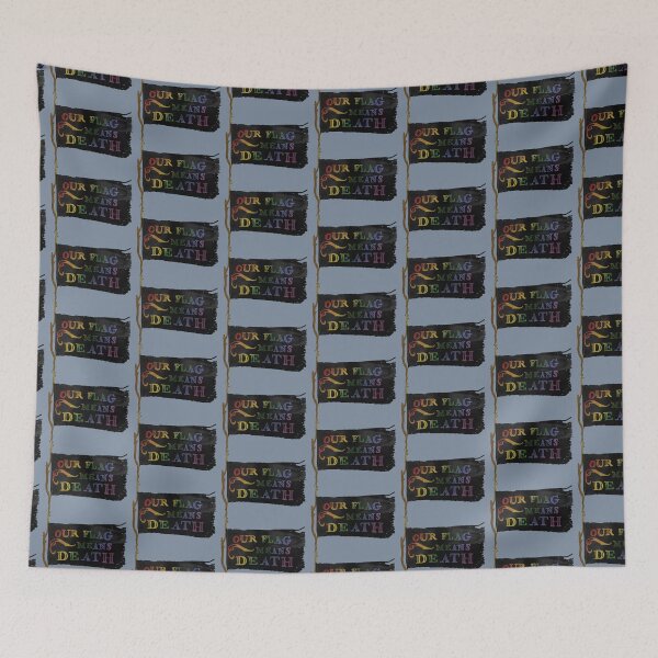 Item preview, OFMD Pride Flag - Gay Pride - Rainbow Text designed and sold by ebleb.