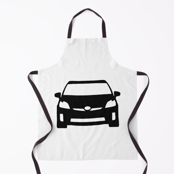 Item preview, Toyota Prius 2010-2015 front Black Silhouette designed and sold by EdimDesign.