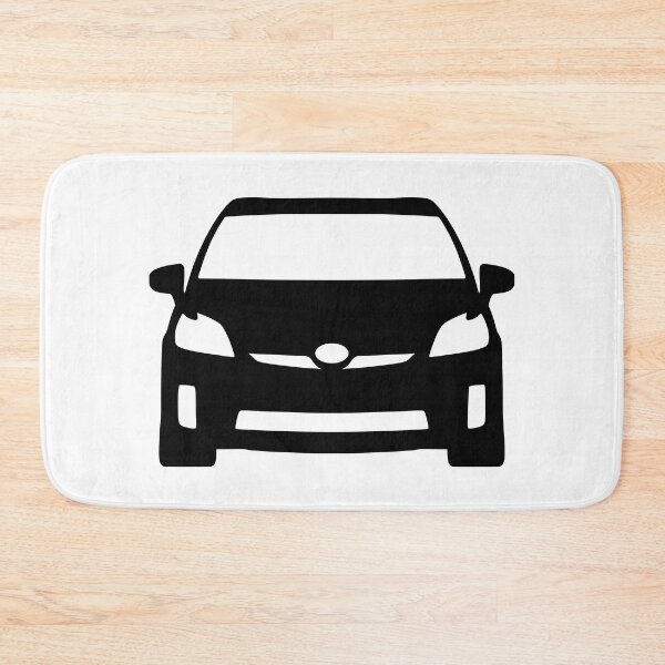 Item preview, Toyota Prius 2010-2015 front Black Silhouette designed and sold by EdimDesign.
