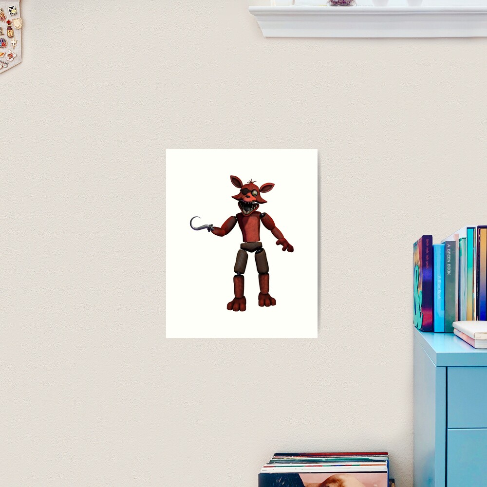 Foxy Fnaf  Art Print for Sale by JennifBryle