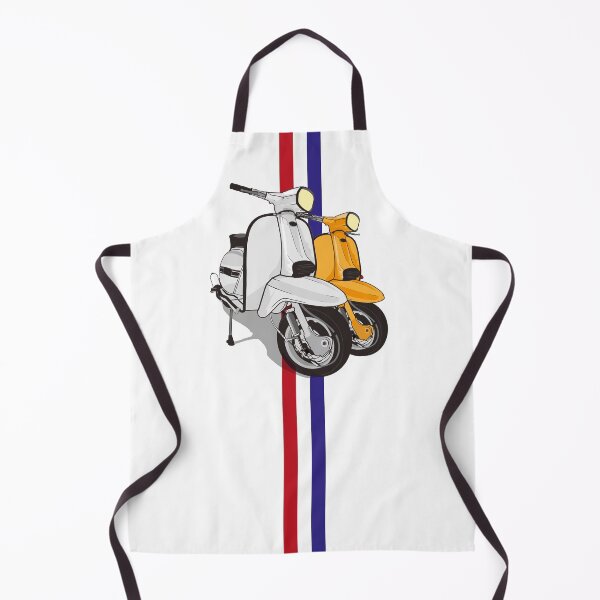 Item preview, Lambretta Scooters with classic retro mod 60s stripes for scooterists designed and sold by peterpaz.