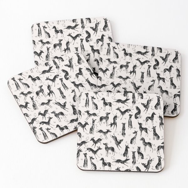 Item preview, Inkblot Dogs designed and sold by Elspeth Rose Design.