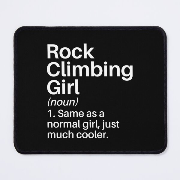 Item preview, Rock Climbing Girl Funny Definition: Rock Climbing Gift - for Rock Climber designed and sold by Adexyl.