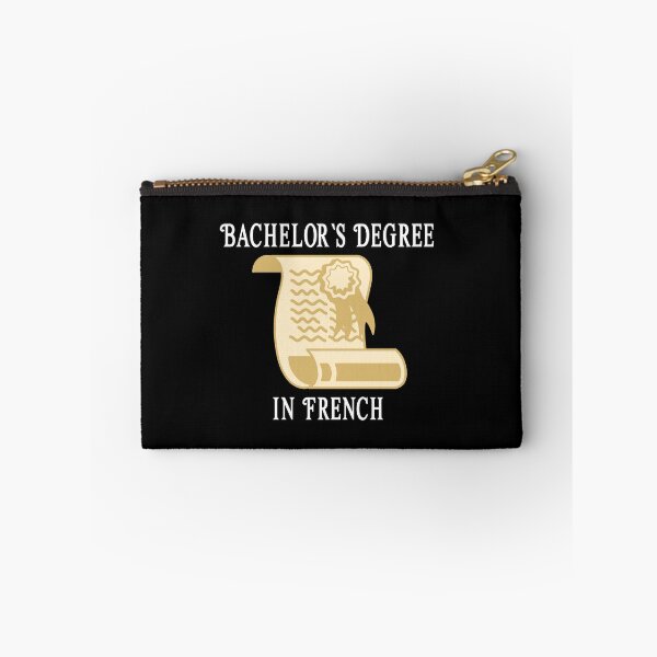 Item preview, Bachelors Degree in French - College - University Graduation designed and sold by GraduaTees.